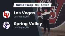 Recap: Las Vegas  vs. Spring Valley  2022
