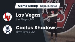 Recap: Las Vegas  vs. Cactus Shadows  2023