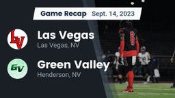 Recap: Las Vegas  vs. Green Valley  2023