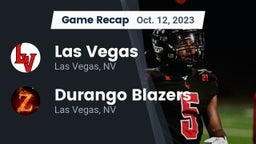 Recap: Las Vegas  vs. Durango  Blazers 2023
