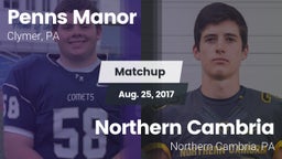 Matchup: Penns Manor vs. Northern Cambria  2017