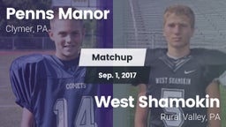 Matchup: Penns Manor vs. West Shamokin  2017