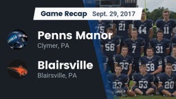 Recap: Penns Manor  vs. Blairsville  2017