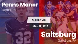 Matchup: Penns Manor vs. Saltsburg  2017