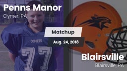 Matchup: Penns Manor vs. Blairsville  2018