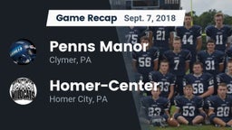 Recap: Penns Manor  vs. Homer-Center  2018