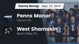 Recap: Penns Manor  vs. West Shamokin  2019