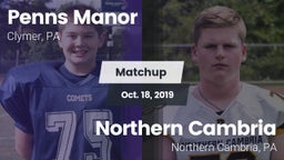 Matchup: Penns Manor vs. Northern Cambria  2019