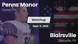 Matchup: Penns Manor vs. Blairsville  2020