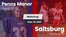 Matchup: Penns Manor vs. Saltsburg  2020