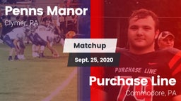 Matchup: Penns Manor vs. Purchase Line  2020
