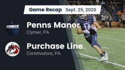 Recap: Penns Manor  vs. Purchase Line  2020