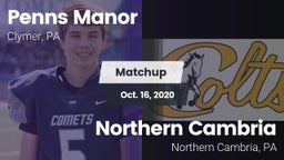 Matchup: Penns Manor vs. Northern Cambria  2020