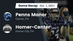 Recap: Penns Manor  vs. Homer-Center  2021