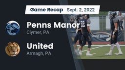 Recap: Penns Manor  vs. United  2022