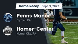 Recap: Penns Manor  vs. Homer-Center  2022