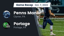 Recap: Penns Manor  vs. Portage  2022