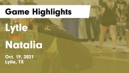 Lytle  vs Natalia  Game Highlights - Oct. 19, 2021