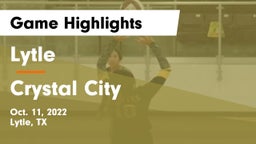 Lytle  vs Crystal City  Game Highlights - Oct. 11, 2022