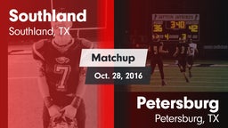 Matchup: Southland vs. Petersburg  2016