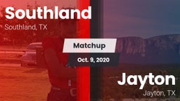 Matchup: Southland vs. Jayton  2020