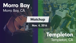 Matchup: Morro Bay vs. Templeton  2016