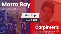 Matchup: Morro Bay vs. Carpinteria  2017