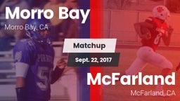 Matchup: Morro Bay vs. McFarland  2017