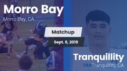 Matchup: Morro Bay vs. Tranquillity  2019
