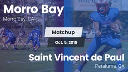Matchup: Morro Bay vs. Saint Vincent de Paul 2019