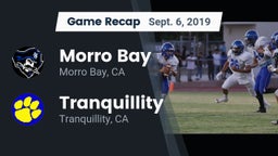 Recap: Morro Bay  vs. Tranquillity  2019