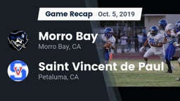 Recap: Morro Bay  vs. Saint Vincent de Paul 2019