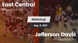 Matchup: East Central vs. Jefferson Davis  2017