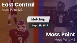 Matchup: East Central vs. Moss Point  2018