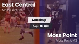 Matchup: East Central vs. Moss Point  2019