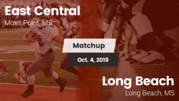 Matchup: East Central vs. Long Beach  2019