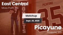Matchup: East Central vs. Picayune  2020