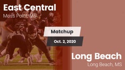 Matchup: East Central vs. Long Beach  2020