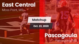 Matchup: East Central vs. Pascagoula  2020