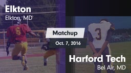 Matchup: Elkton vs. Harford Tech  2016