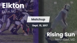 Matchup: Elkton vs. Rising Sun  2017