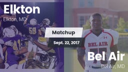 Matchup: Elkton vs. Bel Air  2017
