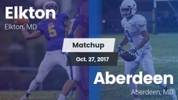 Matchup: Elkton vs. Aberdeen  2017