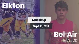 Matchup: Elkton vs. Bel Air  2018