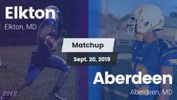 Matchup: Elkton vs. Aberdeen  2019