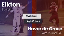 Matchup: Elkton vs. Havre de Grace  2019
