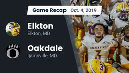Recap: Elkton  vs. Oakdale  2019