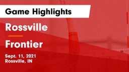 Rossville  vs Frontier Game Highlights - Sept. 11, 2021