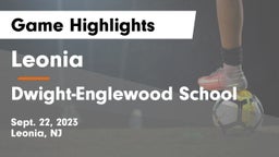 Leonia  vs Dwight-Englewood School Game Highlights - Sept. 22, 2023