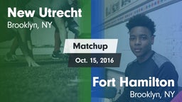 Matchup: New Utrecht vs. Fort Hamilton  2016